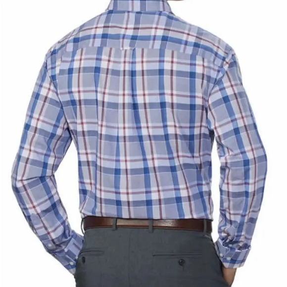 Izod Men’s 100% Cotton Dress Shirt - NWT Medium - Picture 2 of 7